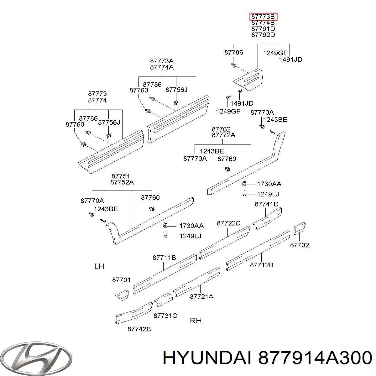 Comprar 877914A300 Hyundai/Kia 