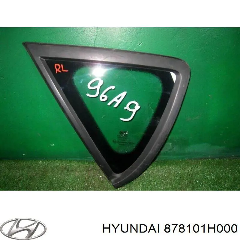 878101H000 Hyundai/Kia ventanilla costado superior izquierda (lado maletero)