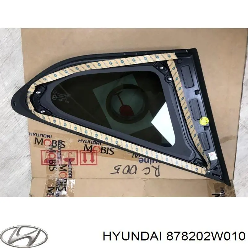 878202W010 Hyundai/Kia ventanilla costado superior derecha (lado maletero)