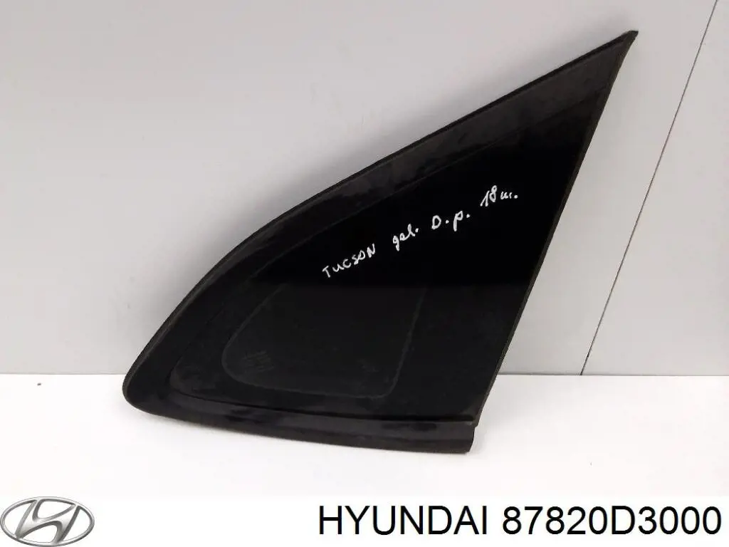 Cristal lateral derecho del maletero Hyundai/Kia 87820D3000 precio, desde 66,79 EUR