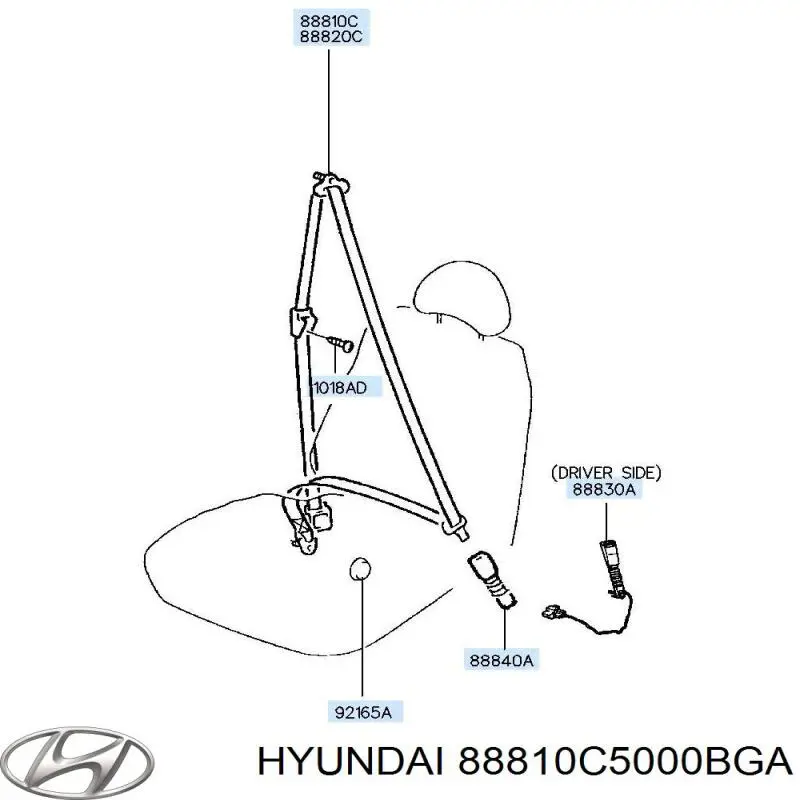 88810C5000BGA Hyundai/Kia