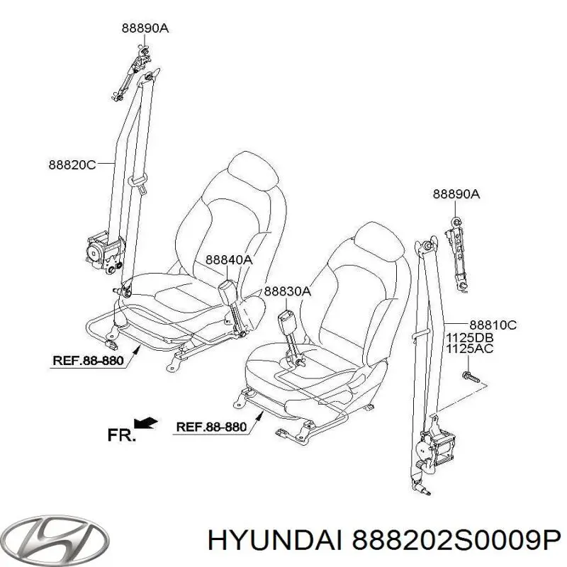 888202S0009P Hyundai/Kia