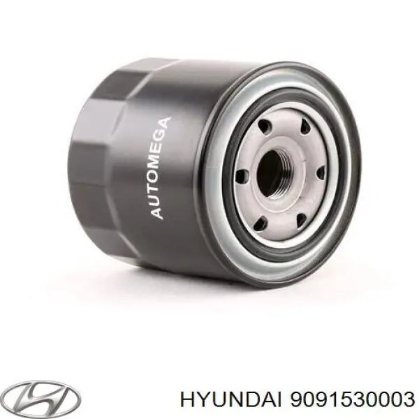 9091530003 Hyundai/Kia filtro de aceite