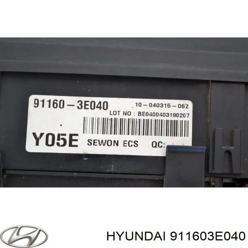 911603E040 Hyundai/Kia