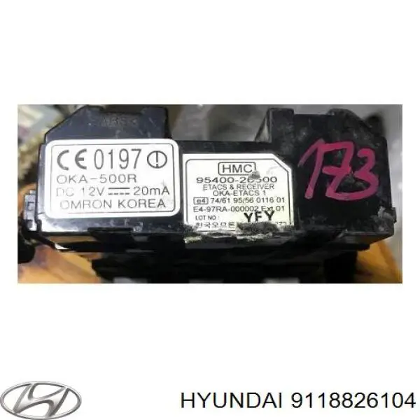 9118826104 Hyundai/Kia