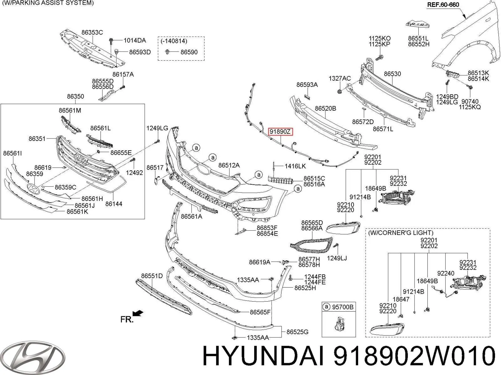 918902W010 Hyundai/Kia