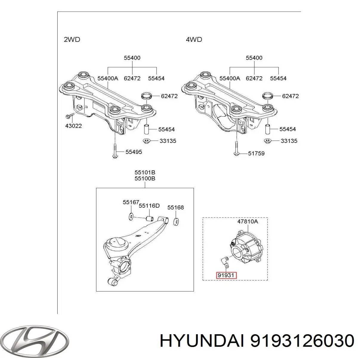 9193126030 Hyundai/Kia 