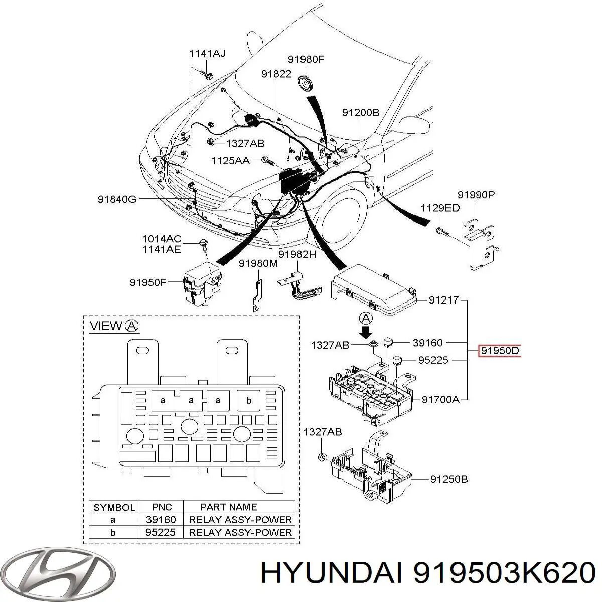 Caja fusibles Hyundai Sonata V sedán (NF) (2007 - 2010) precio, desde  