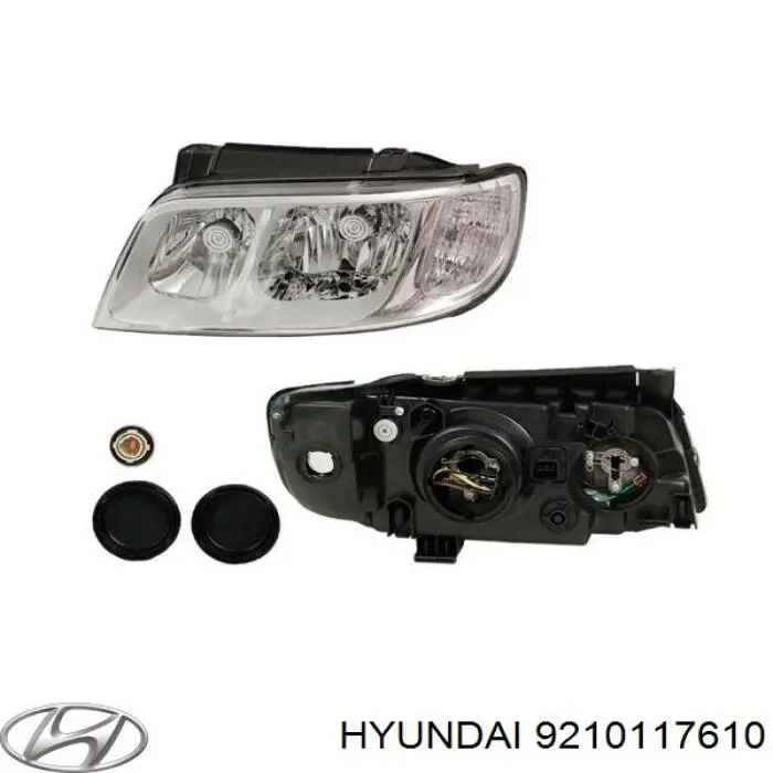 9210117600 Hyundai/Kia faro izquierdo