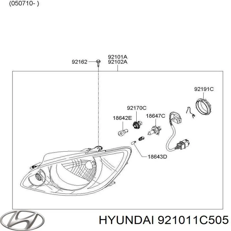 921011C505 Hyundai/Kia