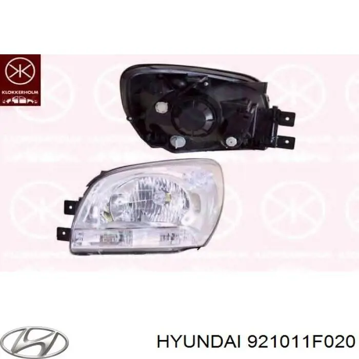 921012F010 Hyundai/Kia faro izquierdo