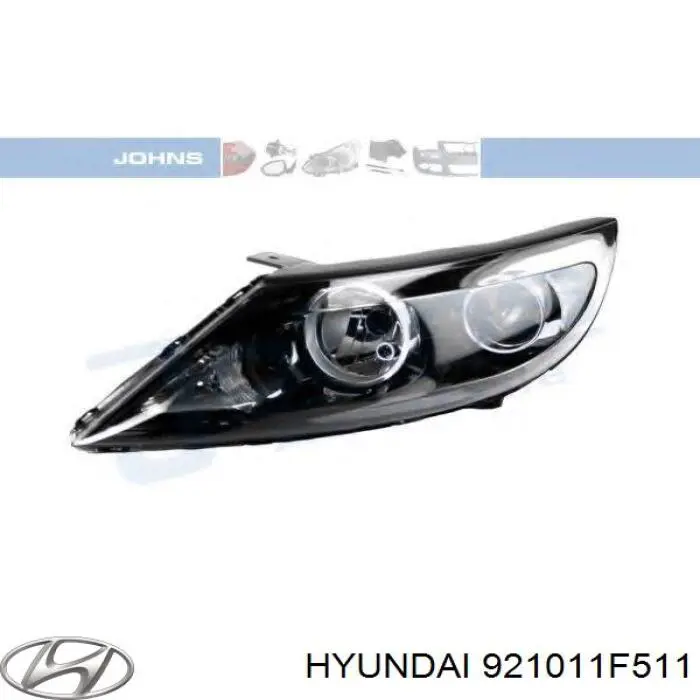 921011F511 Hyundai/Kia faro izquierdo