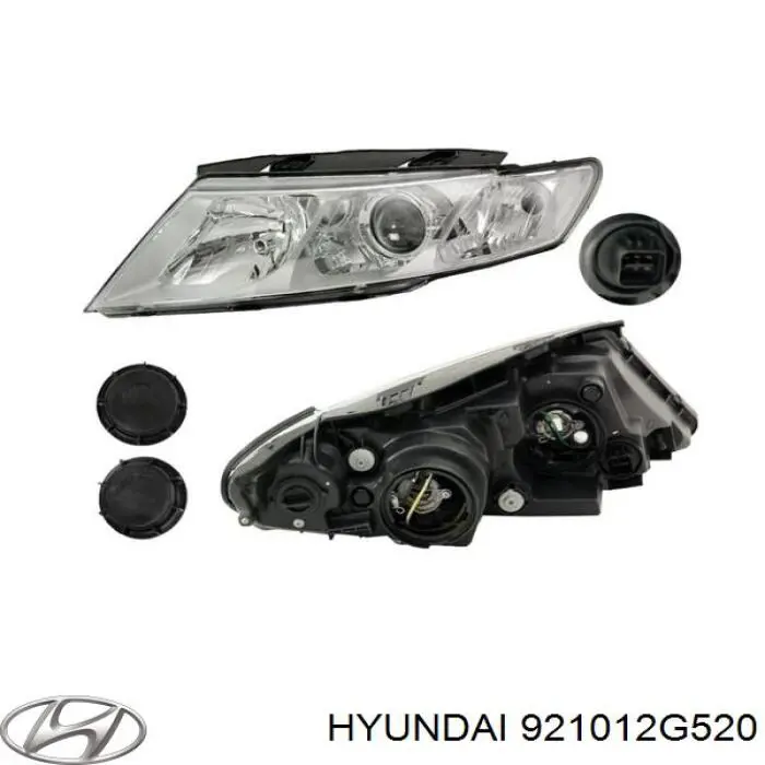 921012G520 Hyundai/Kia faro izquierdo