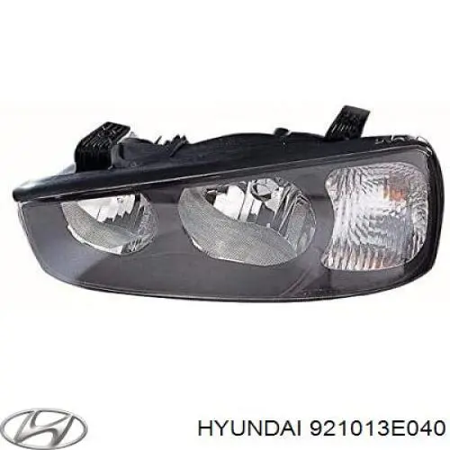 921013E040 Hyundai/Kia faro izquierdo