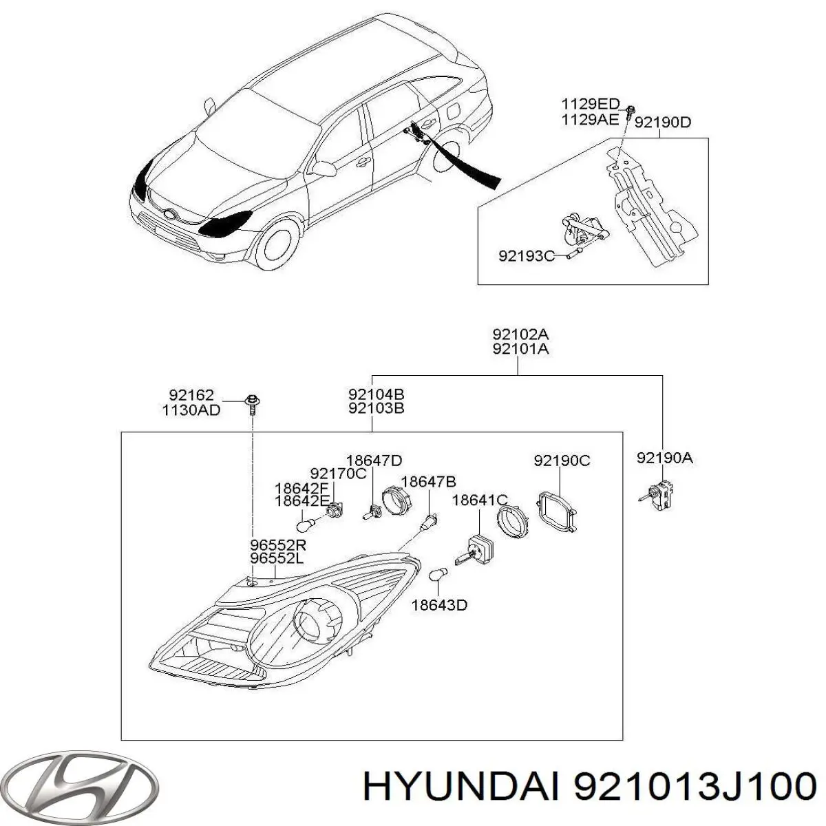 921013J100 Hyundai/Kia