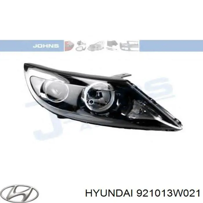921013W021 Hyundai/Kia faro izquierdo