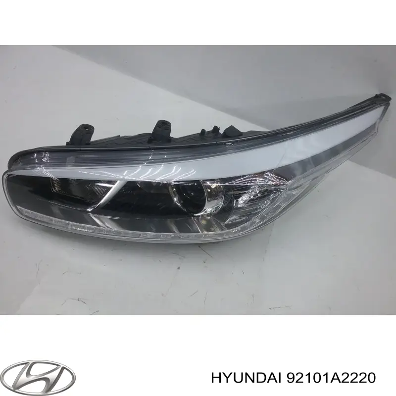 Faro izquierdo 92101A2220 Hyundai/Kia