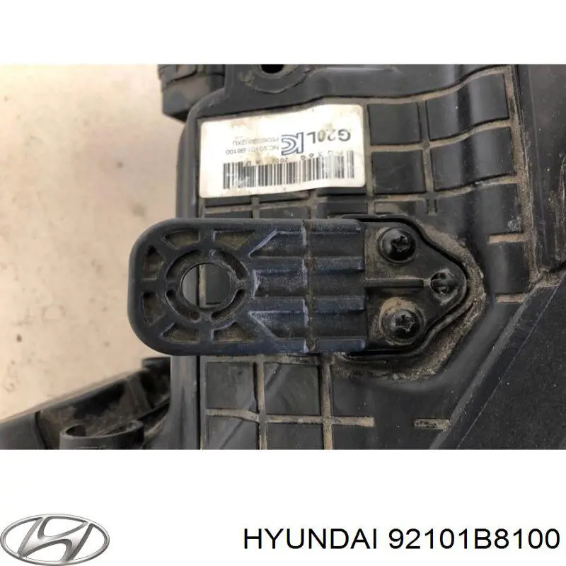 92101B8100 Hyundai/Kia faro izquierdo