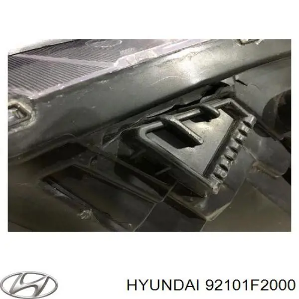 Faro izquierdo 92101F2000 Hyundai/Kia