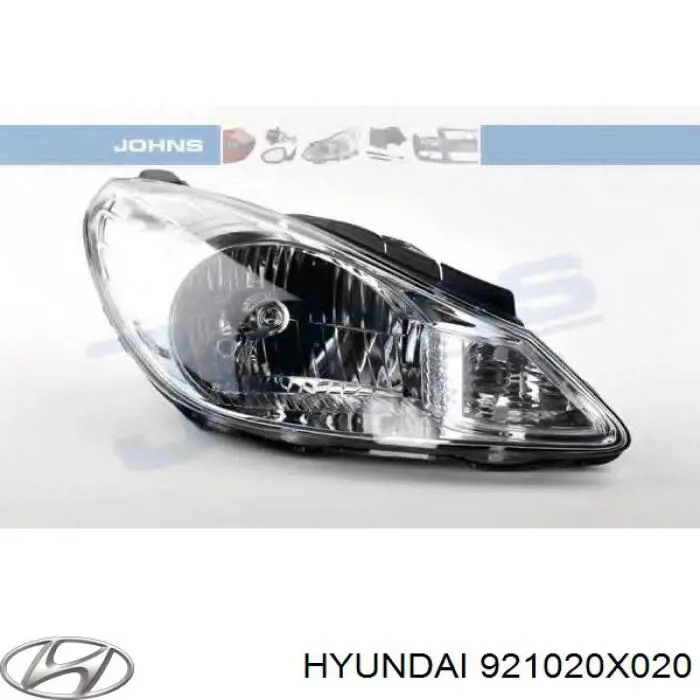 921020X020 Hyundai/Kia faro derecho