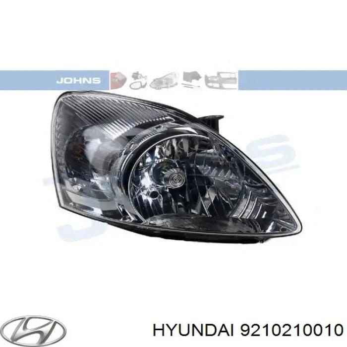 Faro derecho 9210210010 Hyundai/Kia