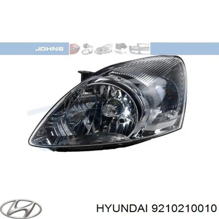 9210210010 Hyundai/Kia Luz derecha