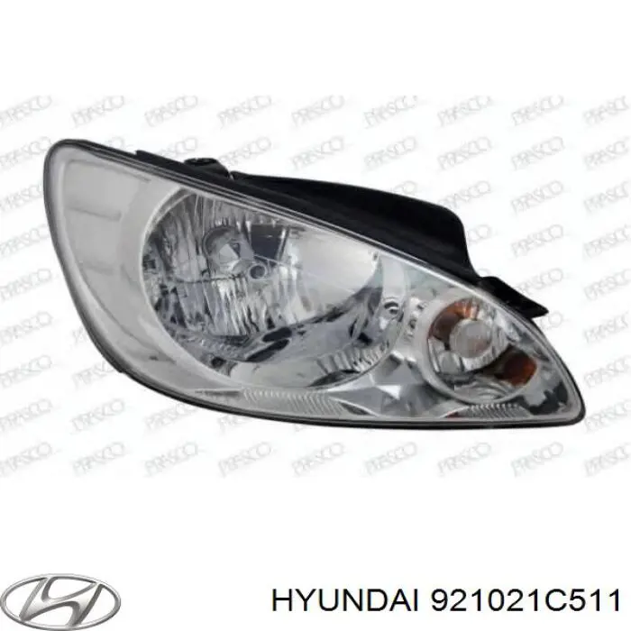 Faro derecho Hyundai/Kia 921021C511 precio, desde 112,56 EUR