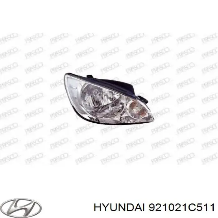 921021C511 Hyundai/Kia faro derecho