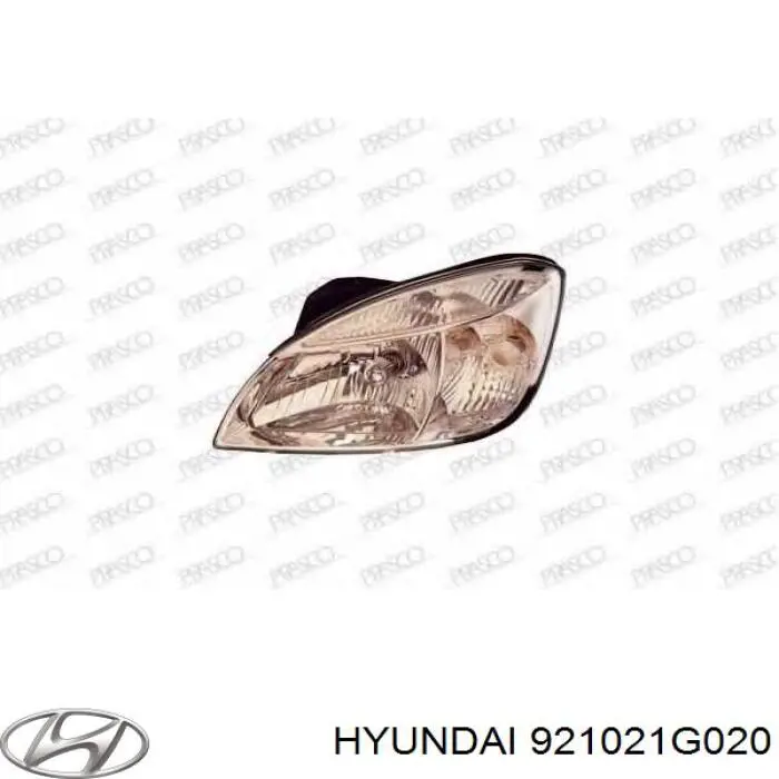 921021G020 Hyundai/Kia faro derecho