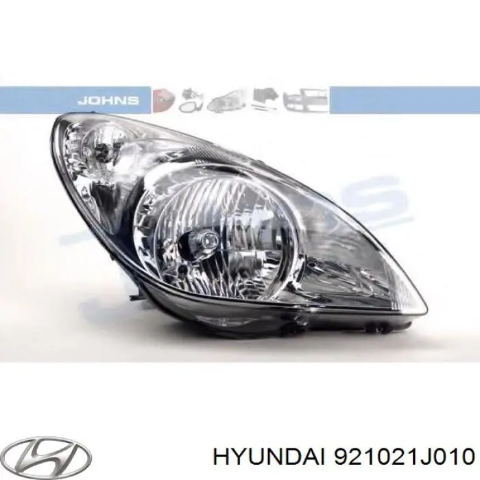 Faro derecho Hyundai/Kia 921021J010 precio, desde 160,58 EUR