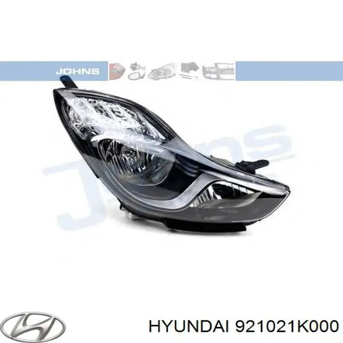 921021K000 Hyundai/Kia Luz derecha
