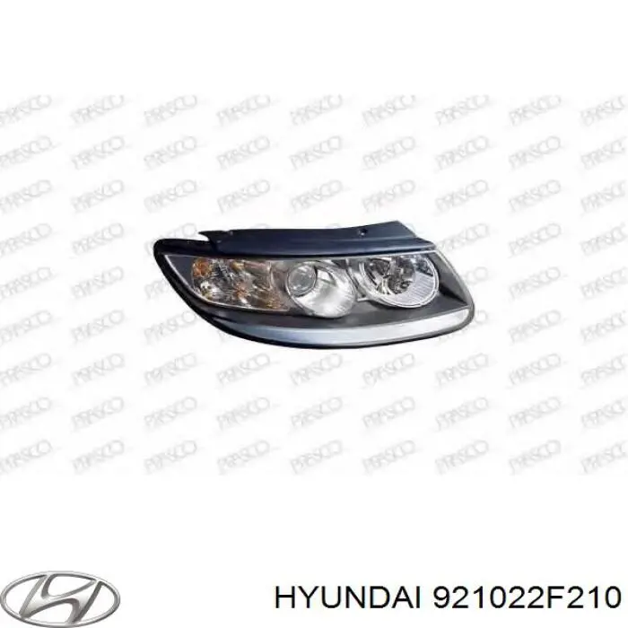 921022F210 Hyundai/Kia faro derecho