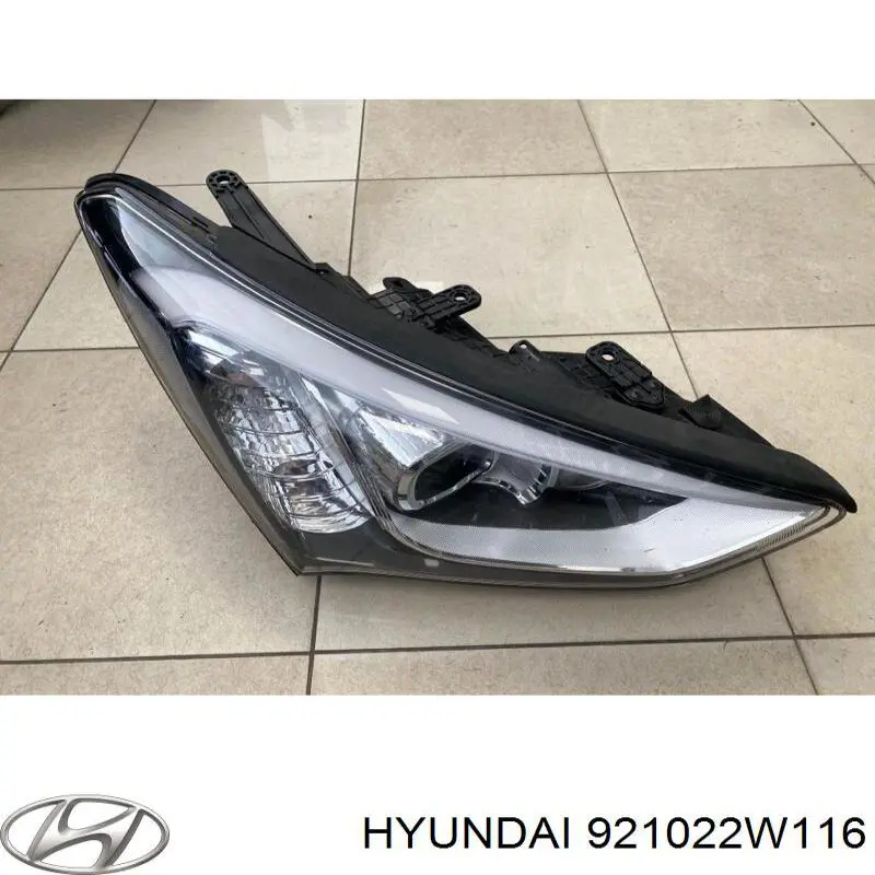921022W116 Hyundai/Kia Luz derecha