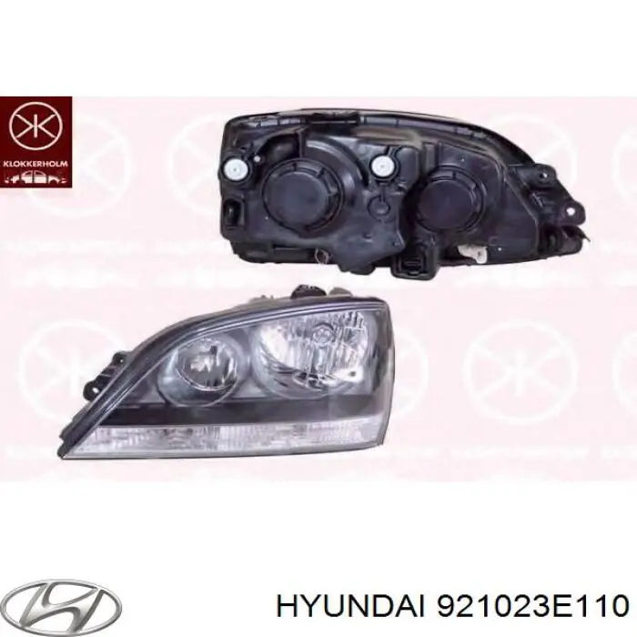 921023E110 Hyundai/Kia Luz derecha