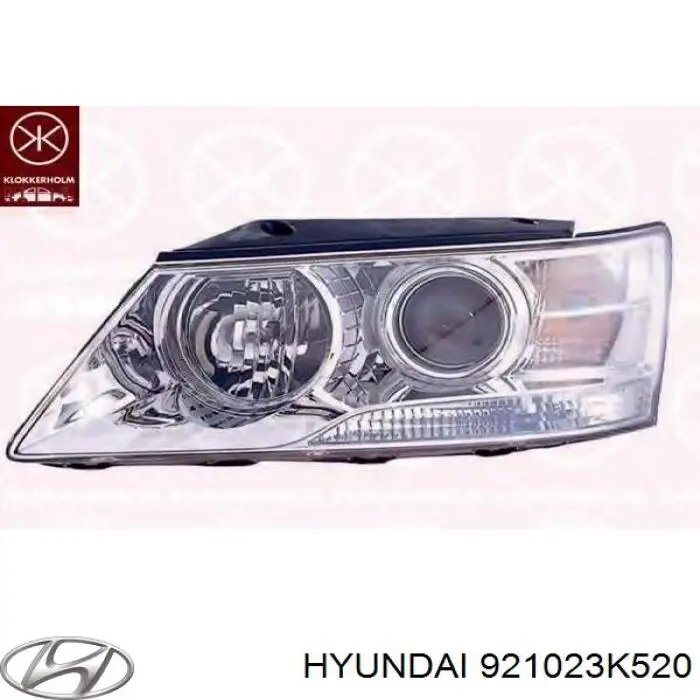 Faro derecho Hyundai/Kia 921023K520 precio, desde 95,83 EUR