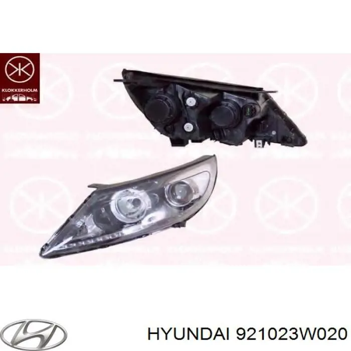 Faro derecho Hyundai/Kia 921023W020 precio, desde 200,04 EUR