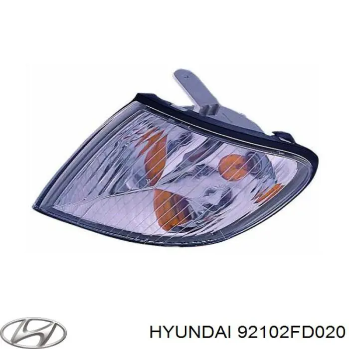 92102FD000 Hyundai/Kia faro derecho