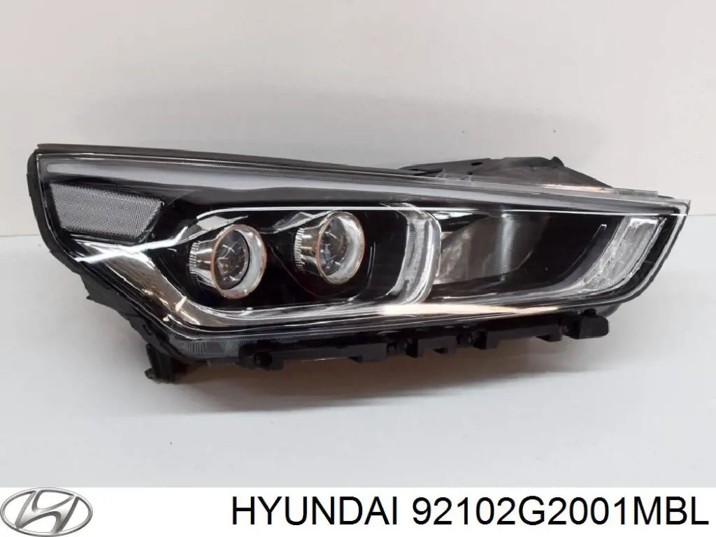 Faro derecho Hyundai/Kia 92102G2001MBL precio, desde 446,49 EUR