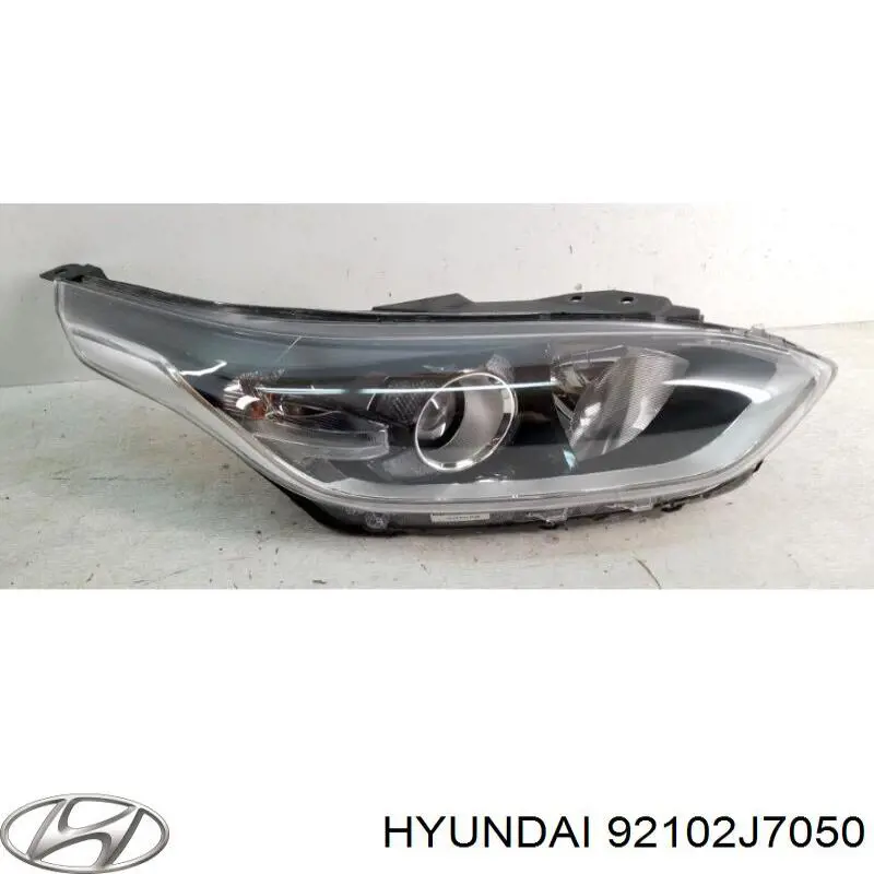 Faro derecho Hyundai/Kia 92102J7050 precio, desde 439,23 EUR