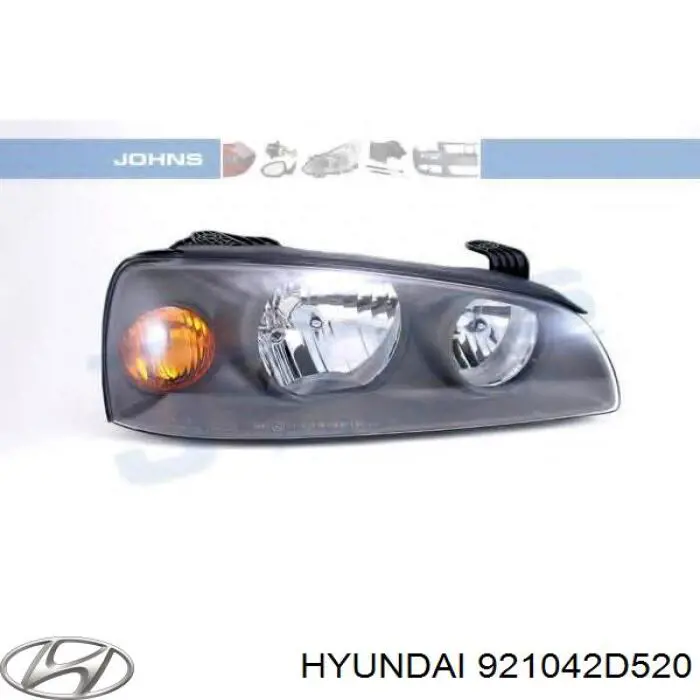 921022D500 Hyundai/Kia faro derecho