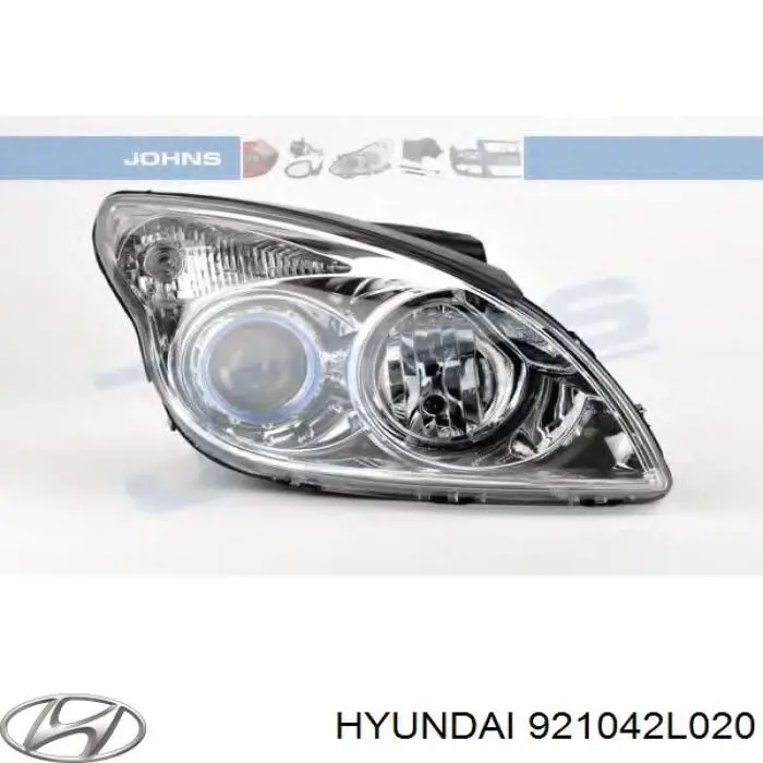 921042L020 Hyundai/Kia faro derecho