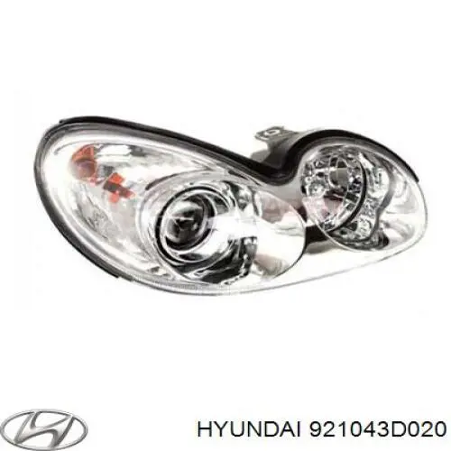 Faro derecho Hyundai/Kia 921043D020 precio, desde 81,31 EUR