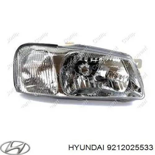 92120-25530 Hyundai/Kia faro derecho