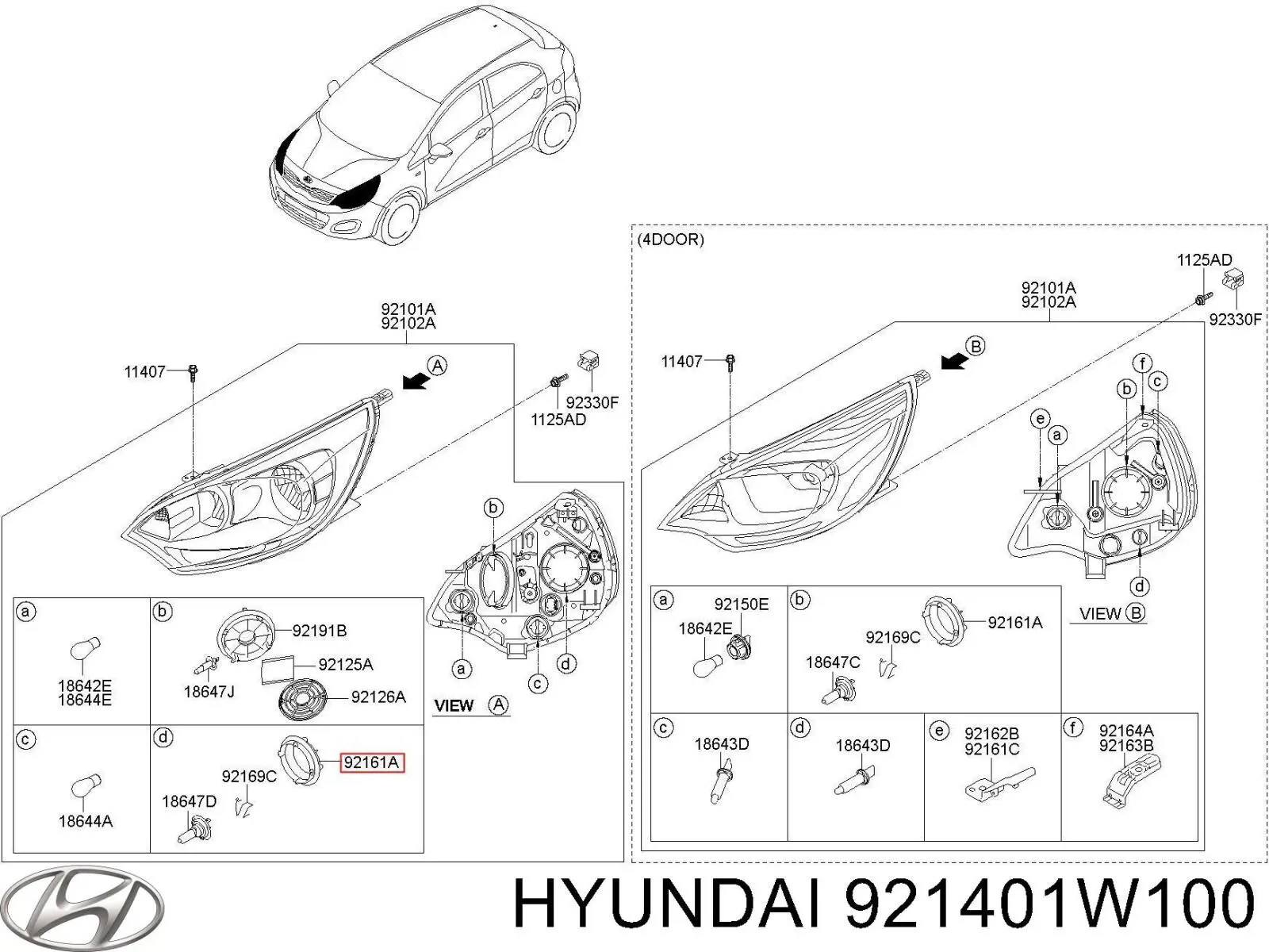 921401W100 Hyundai/Kia