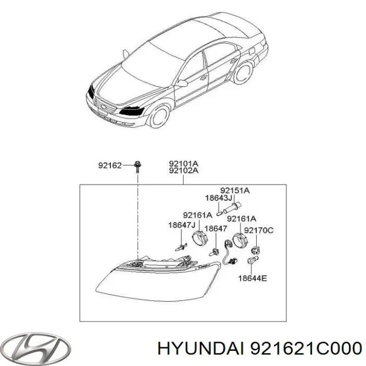  Hyundai/Kia 921621C000 precio, desde 14,58 EUR