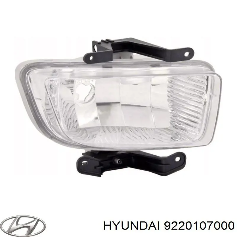 9220107000 Hyundai/Kia luz antiniebla izquierdo