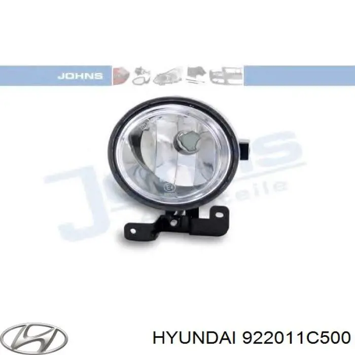 Faro antiniebla izquierdo Hyundai/Kia 922011C500 precio, desde 39,20 EUR