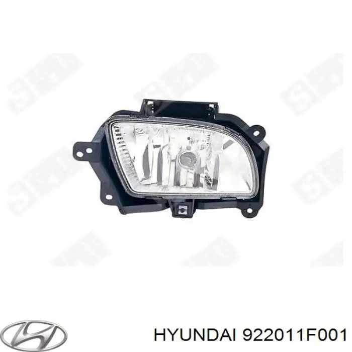 922011F001 Hyundai/Kia luz antiniebla izquierdo