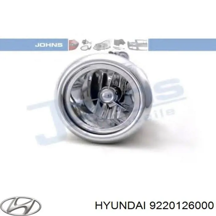 Comprar 9220126000 Hyundai/Kia Faro antiniebla izquierdo / derecho