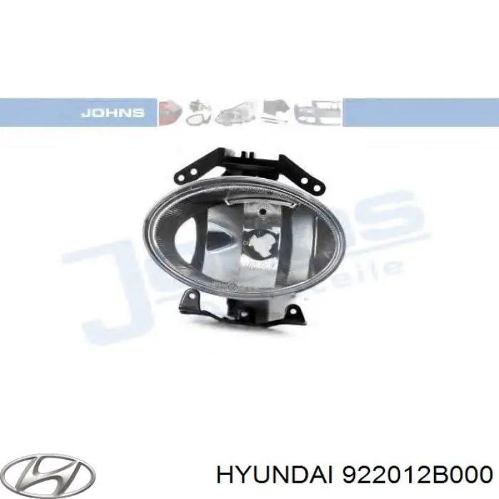 Comprar 922012B000 Hyundai/Kia Luz antiniebla izquierdo